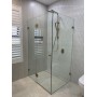 Jara Rectangular Shape Frameless Pivot Door Shower Screens (751-800) Door Side * 2000H Jara Rectangular Shape Frameless Pivot Door Shower Screens (751-800) Door Side * 2000H
